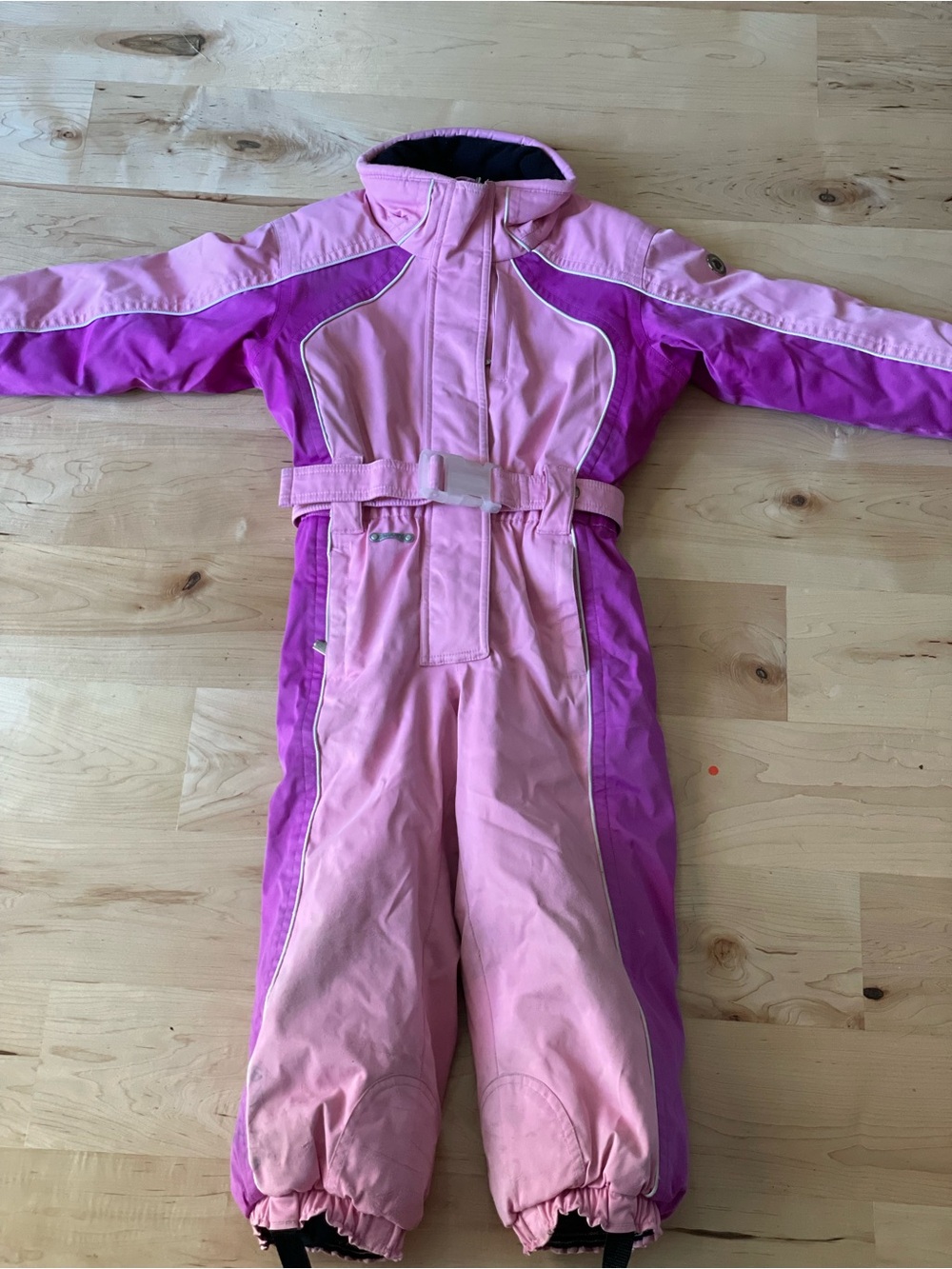 Spyder XT Girls Size 4 Ski Snowsuit – Small to Tall Grow System – Waterproof One